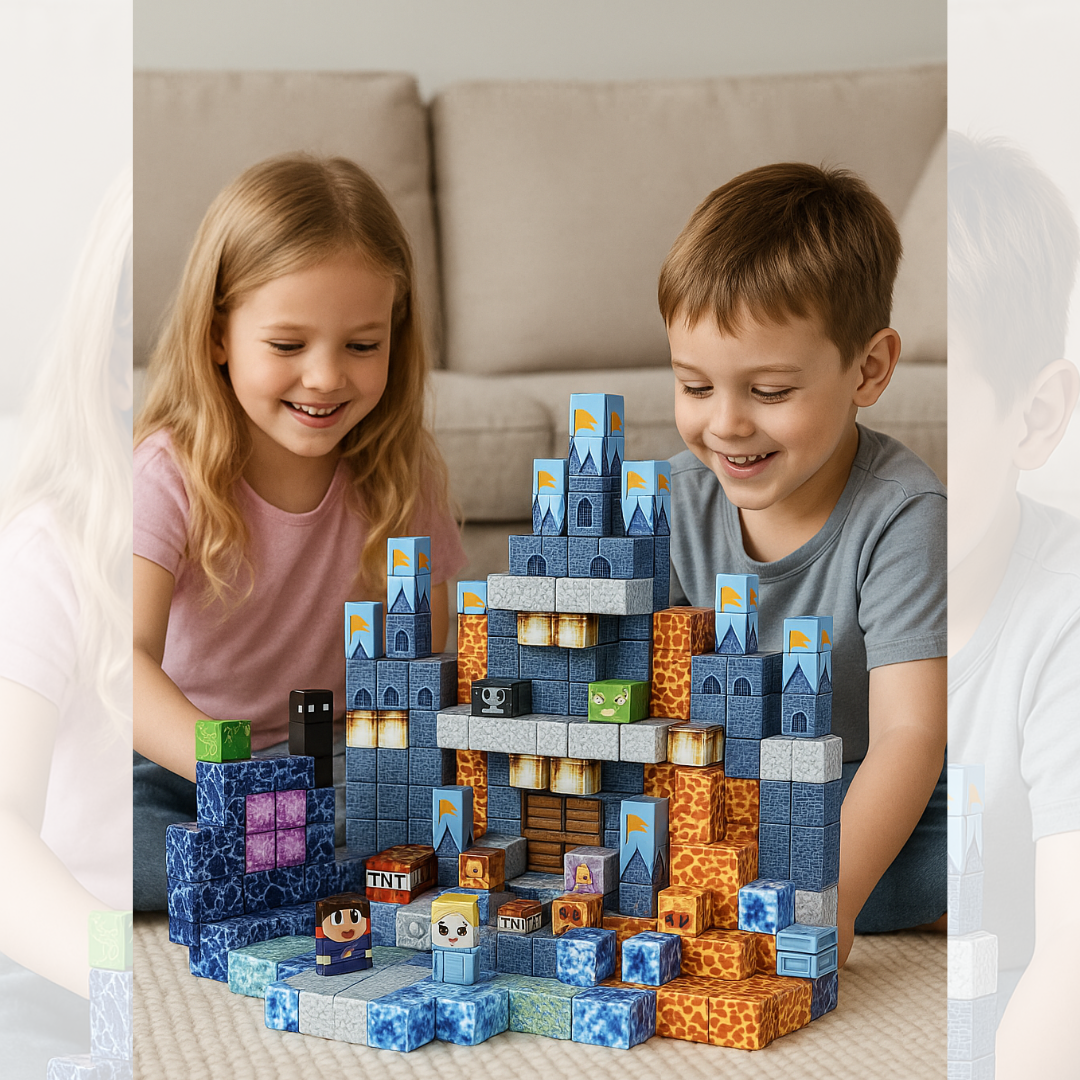 Blocs magnétiques “Blue Castle”