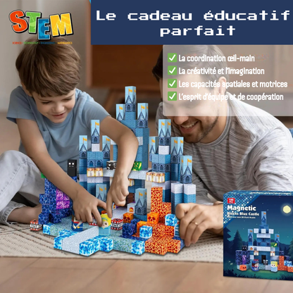 Blocs magnétiques “Blue Castle”