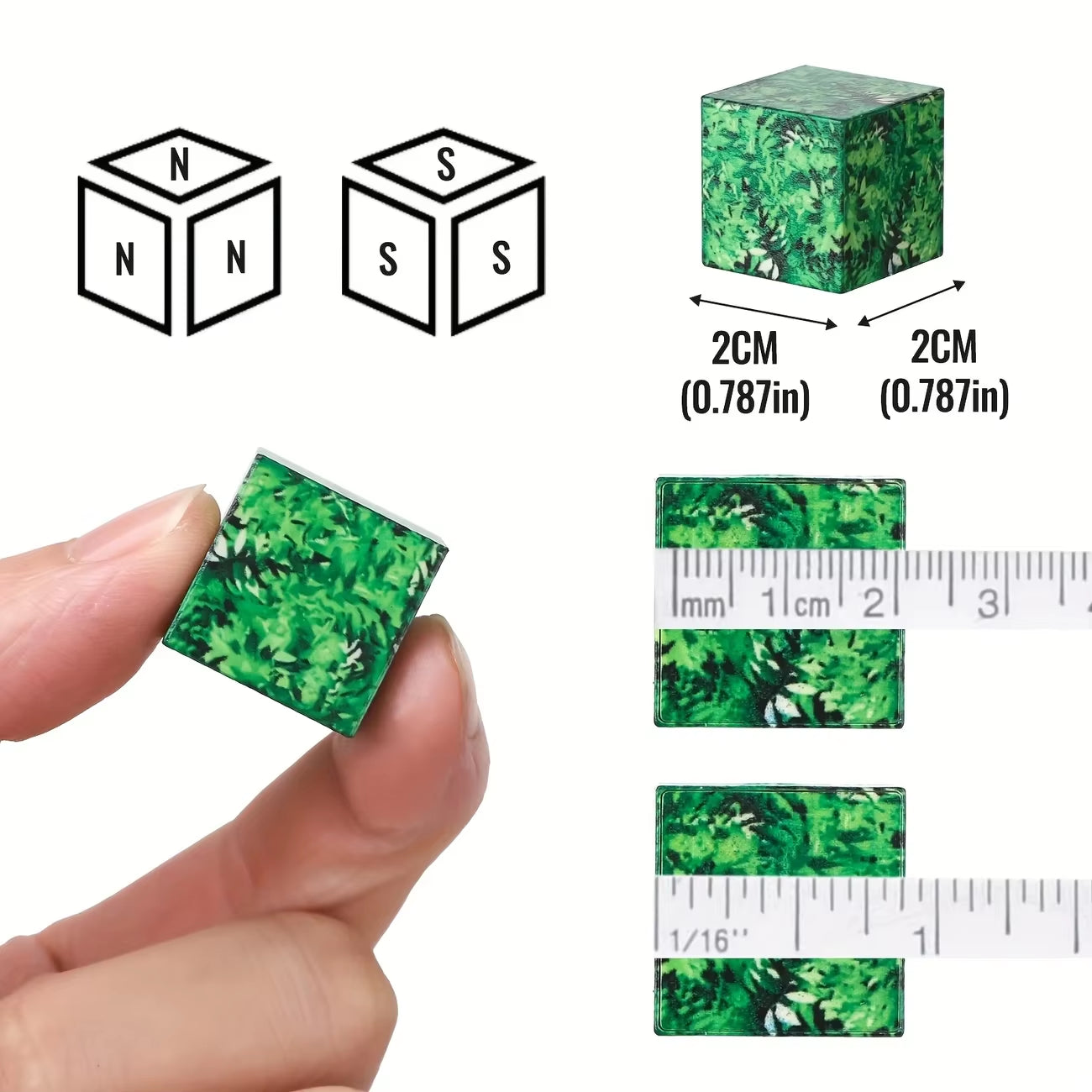25-200 Magnetic Building Blocks - Creative Magnetic Toy Set, Christmas and Halloween Gift Cube Building Kit